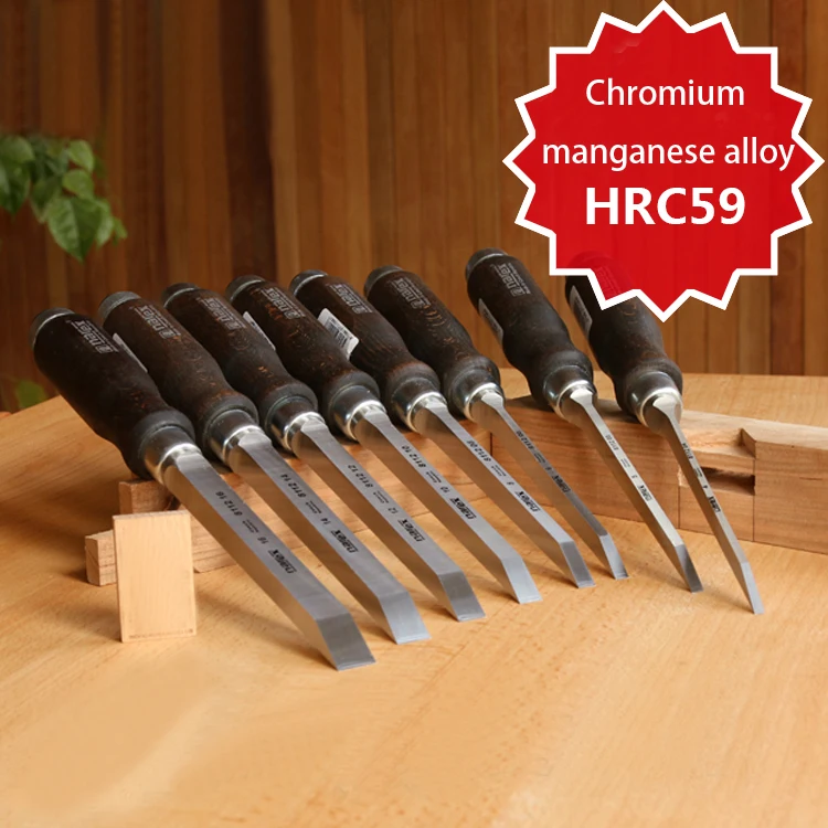 Mortise Chisel  Narex Mortise Chisel 4 pc Set for Woodworking