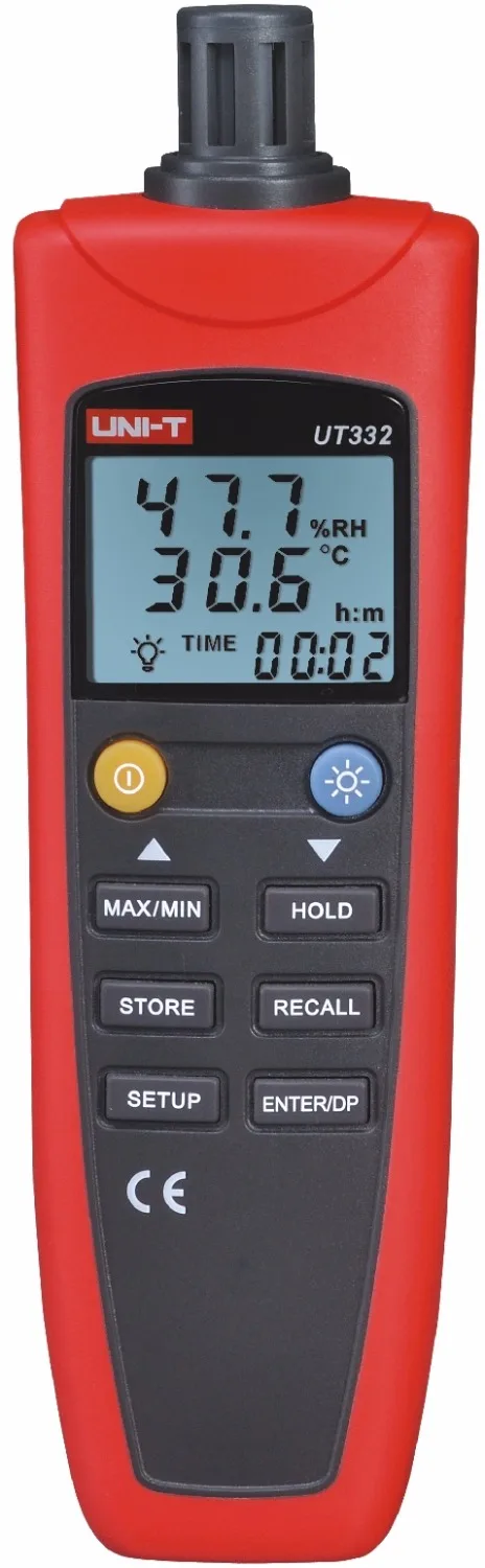 

UNI-T UT332 Digital temperature and humidity meter Industrial hygrometer thermometer with USB transfer software