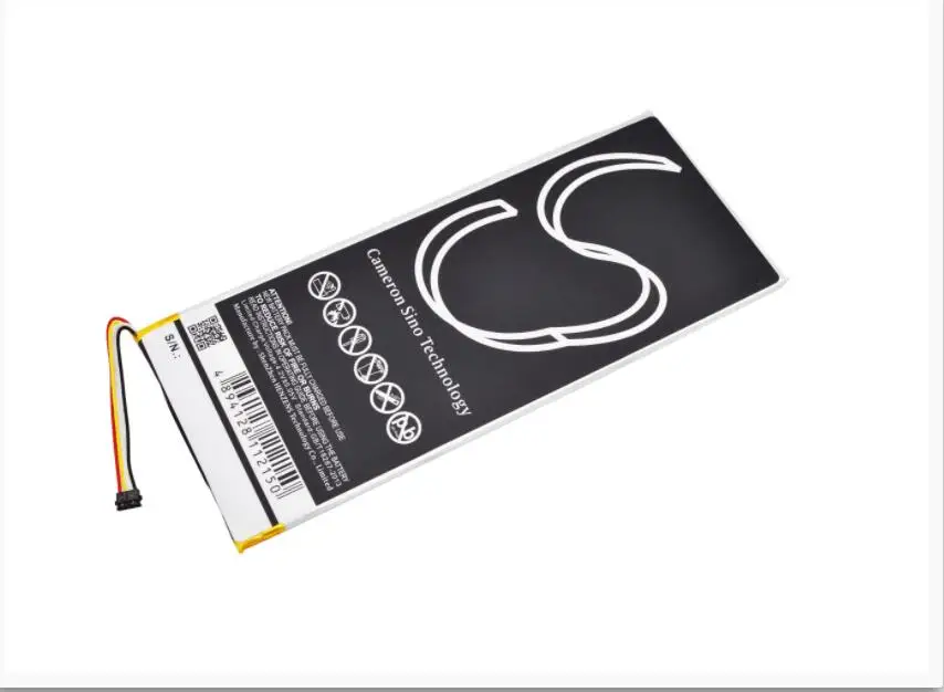 Батарея ameron Sino 3300mAh для ACER A1402 Iconia One 7 B1 730 730HD 3165142P (1ICP/4/65/142) KT.0010F. 001|Цифровые