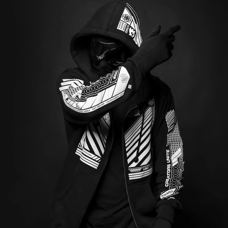 Men Hoodie Sweatshirt Tracksuit Jacket (18)