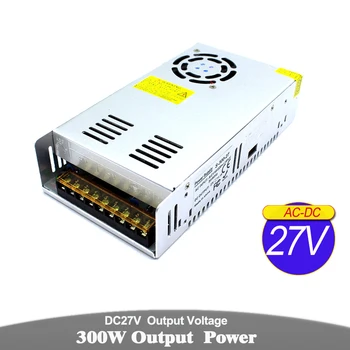 

Universal DC Power Supply 27V 11.1A 300W Driver Transformer 220V 110V AC To DC27V SMPS For Lighting Monitor CCTV Machinery