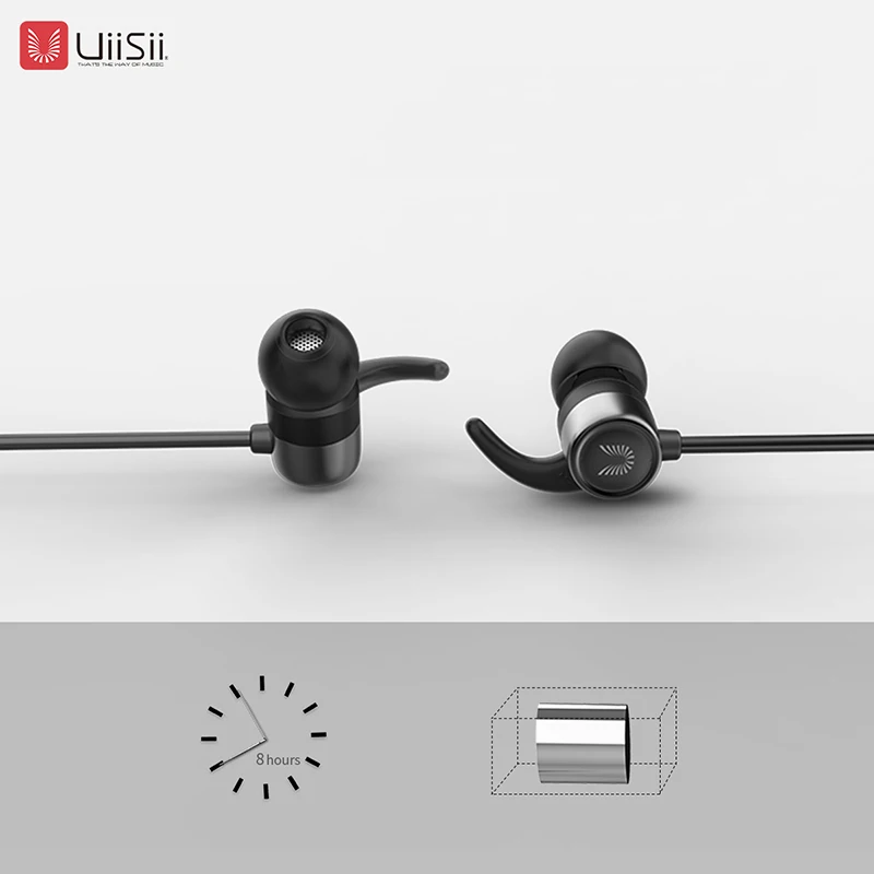 Беспроводные Bluetooth наушники вкладыши UiiSii BT600 спортивная водонепроницаемая