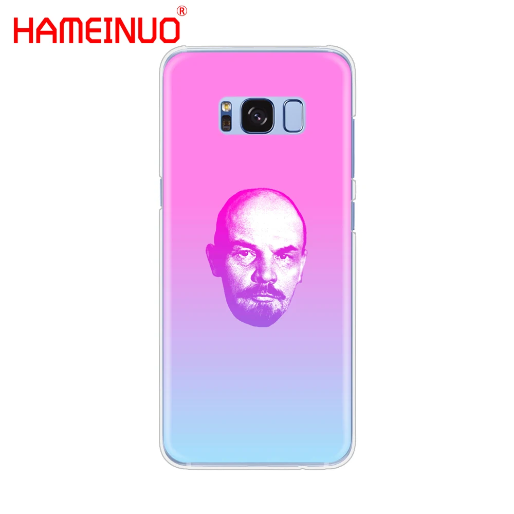 Чехол для мобильного телефона HAMEINUO в стиле Ленин с флагом Союза Samsung Galaxy S9 S7 edge PLUS