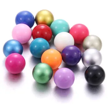 New 5 PCS/Lot 16mm Bell Ball Fit For Locket Cage Musical Sound Colorful Harmony Bell Ball Pregnant Gift Sound Balls Jewelry 1