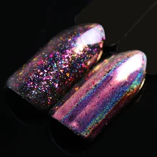 BORN PRETTY 0.2g Chameleon Flakes Powder Holo Laser Nail Sequins Holographic Glitter Paillette Manicure Nail Art Decoration