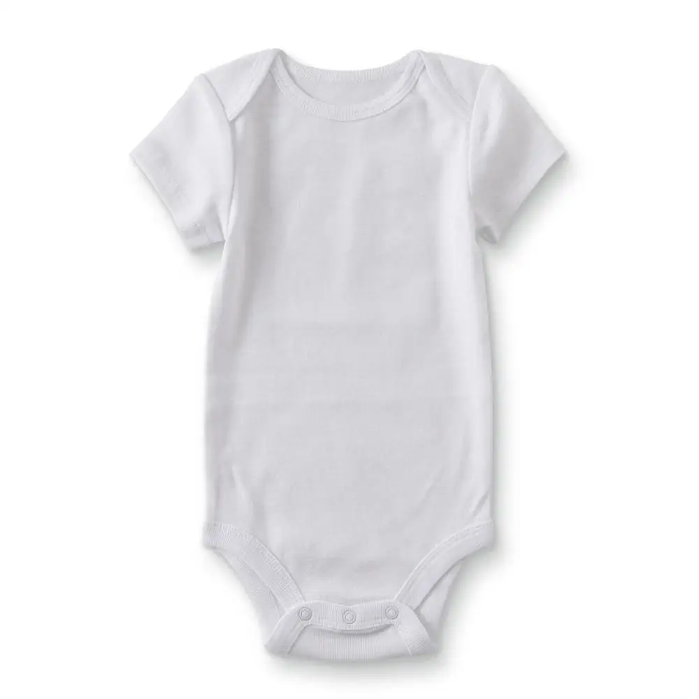 Боди для новорожденных; одежда для маленьких мальчиков и девочек; летняя белая одежда с короткими рукавами из хлопка для младенцев