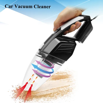 

120W 12V Handheld Wet Dry Portable Car Vacuum Cleaner Rechargeable Dual Use Home Auto Car Vacuum Cleaner Blue Black