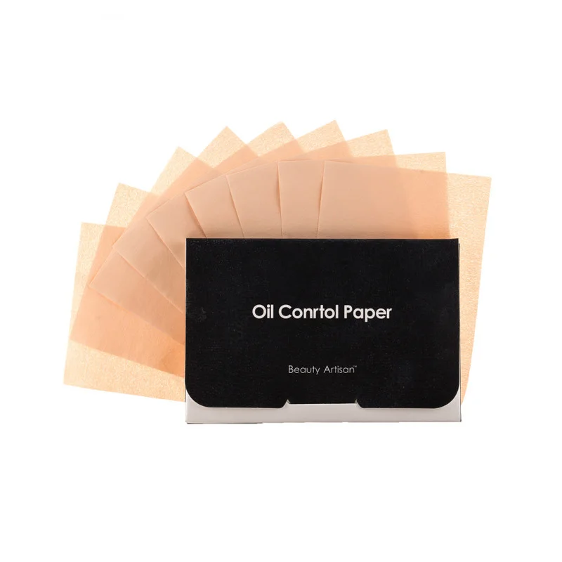 

50pcs Powder makeup oil-absorbing paper Face oil control Summer facial refreshing Small portable belt
