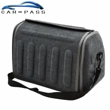 Car Storage 10 piece Organizer Bags In Folding Portable Traveling Hanging Tool Box Car Accessories Trunk Auto Stowing Tidying