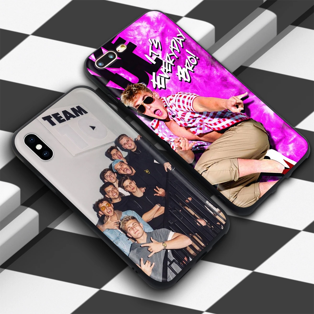 Lavaza Jake Paul Team 10 чехол для iPhone 12 mini 11 Pro XS Max XR X 8 7 6 6S Plus 5 5s se|Бамперы| |