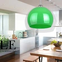 Двойной акриловый шнур подвесной светильник снаружи прозрачный внутри красочный подвесной светильник кафе бар подвесные лампы для ресторана современный