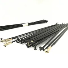 100 Pçs/lote Pilar 1432 Raios Aero Raios J Curva Plana Rádio Bicicleta falou 217 255 242 255 260 268 278 282 286 290 292mm