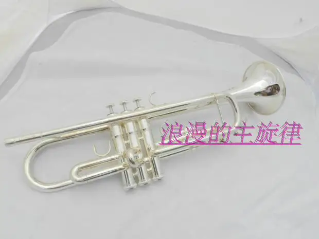 

High Quality Japan Suzuki B flat trumpet musical instrument music LT180S-43 silver-plated trumpet playing professional