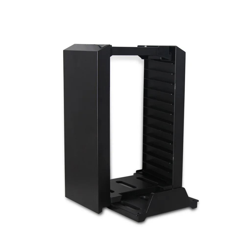 

Multifunctional Game Disk Storage Tower Organizer Stand Dock Station for Sony PS4/Slim/Pro
