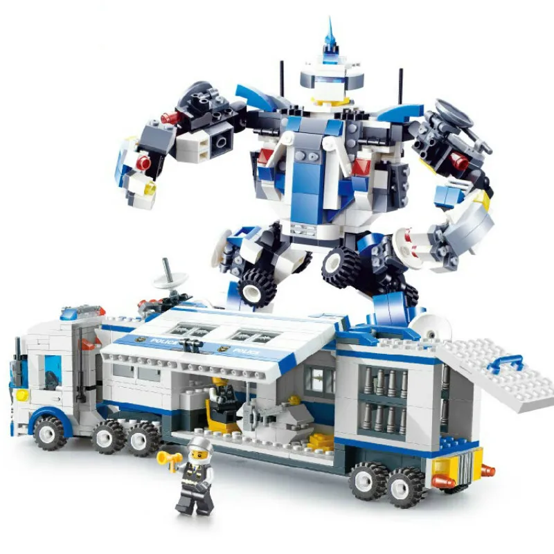 robot lego city