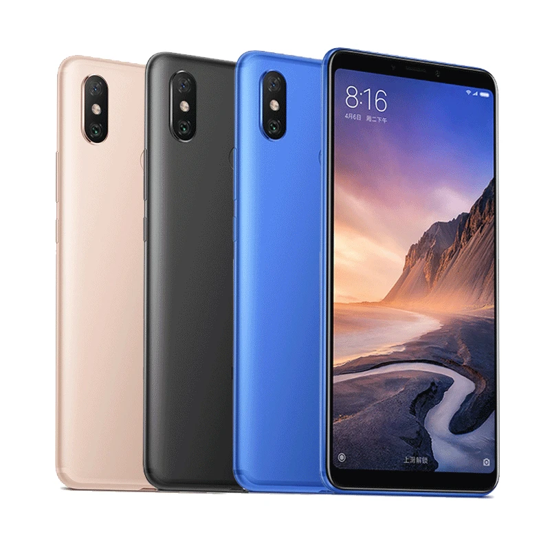 Глобальная версия Xiaomi Mi Max 3 4 Гб оперативная память 64 Встроенная мобильный