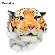 Bokinslon женщина индивидуальность нейлоновая сумка Популярные животных головы тигра Повседневное Обувь для девочек рюкзак Для женщин Творческий рюкзак
