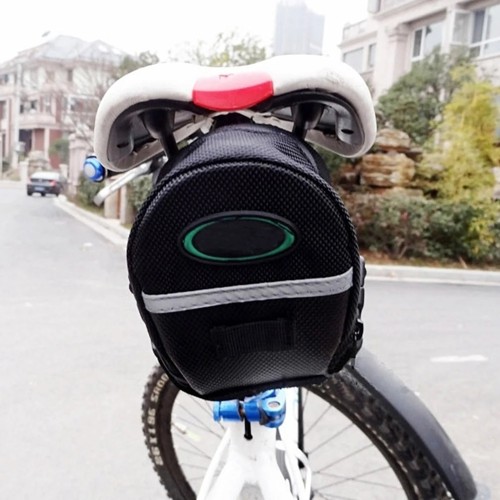 Outdoor Bicycle Bag Cycling Bike Saddle Bag Waterproof Polyester Storage Saddle Bag MTB Seat Tail Rear Pouch Bicycle Accessories