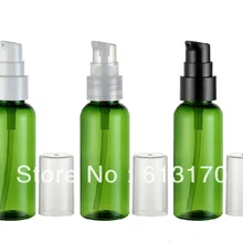 50 мл зеленая пустая пластиковая бутылка многоразовый лосьон дозатор для ухода бутылки Косметическая Упаковка Контейнер