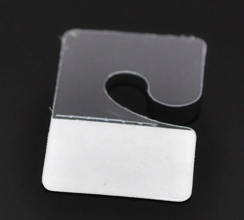 

DoreenBeads Plastic Jewelry Display Card Irregular Transparent 4.2cm(1 5/8") x 27mm(1 1/8"), 15 PCs new