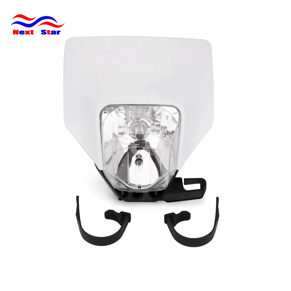 

Universal 2018 New Motorcycle Headlight Head Lamp Light For KTM Husqvarna EXC EXCF XC XCF XCW SX TC TE 250-530 Dirt bike