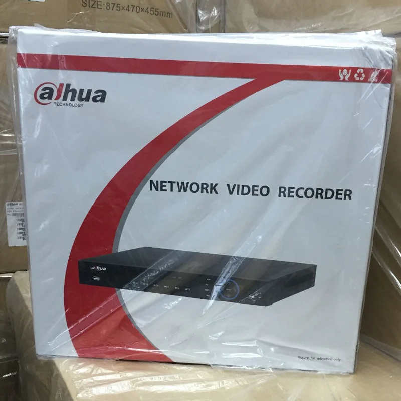 

dahua Upgradable NVR PoE 4K H.265 8ch 16ch 8 ports NVR4208-8P-4KS2 NVR4216-16P-4KS2 network video recorder with dahua logo