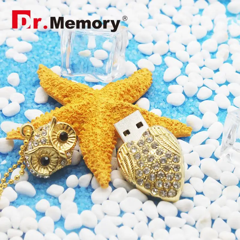 Металлическая сова USB флэш-накопитель 32 Гб прекрасная металлическая ручка-Сова диск 4 Гб карта памяти 8 Гб 6 ГБ 32 ГБ флэш-накопитель персонализированные флешки