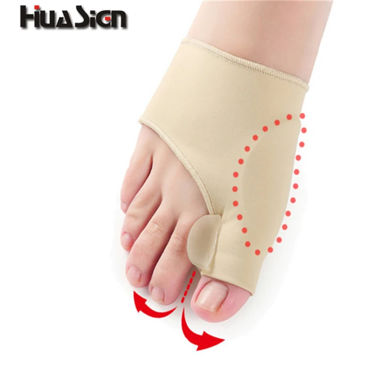 

NEW 1Pair Sleeve Toe Corrector Toe Separators Stretchers Bunion Protector Overlapping Big Toe Orthopedic Toe Foot Care Insoles