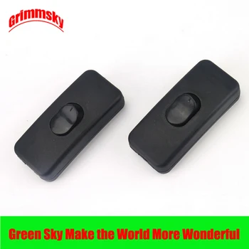 

10pcs/lot High Quality Black 303 Switch Halfway Rocker Push Button Rocker Switch Table Lamp Online Switch