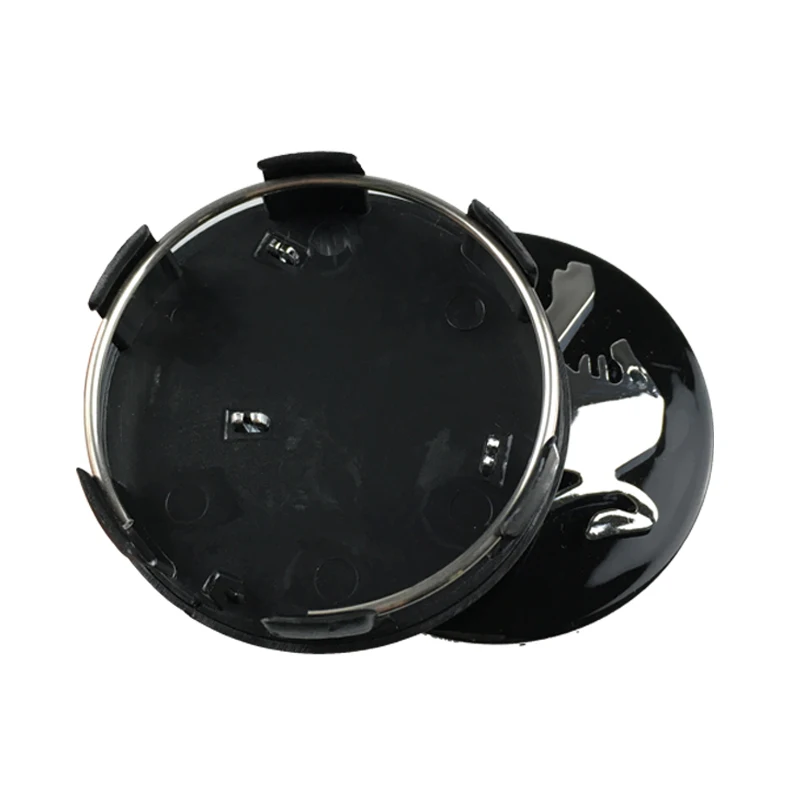 

4pcs 60mm Black Silver auto car Wheel Center Hub Cap Covers emblem For Peugeot 206 207 307 308 301 407 408 508 2008 accessorie