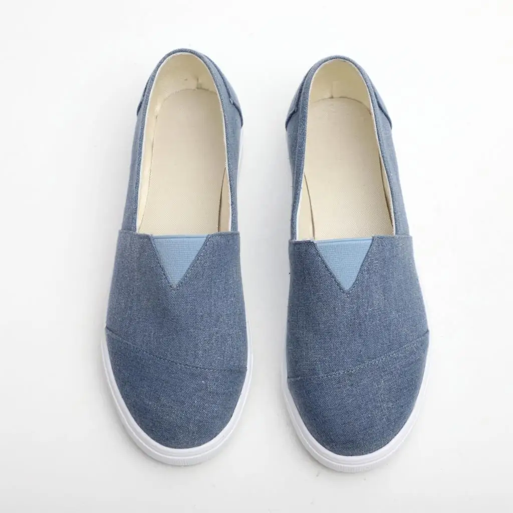 

Women Flats Shoes Slip On Casual Ladies Canvas Shoes Espadrilles Shoes Woman Creepers Flats Ladies Loafers White Moccasins 2019