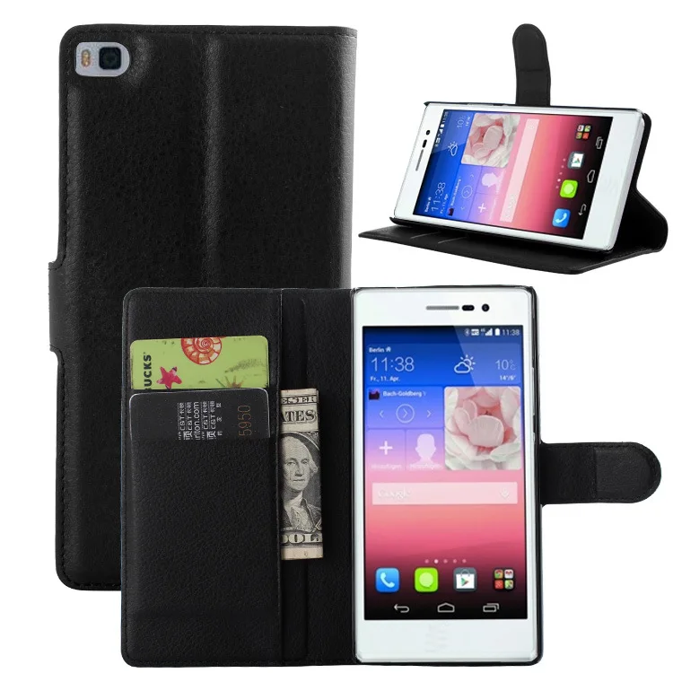 

Cheap Luxury Fundas Case For Huawei P8 GRA-UL00 GRA-L09 5.2'' Phone Wallet PU Leather Flip Cover Bags Skin Capa For Huawei P8
