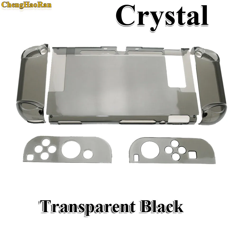 

Hard PC Protection Cover For Nintend Switch NS NX Case Transparent Crystal Shell Console Controller Accessories With Stand Cases