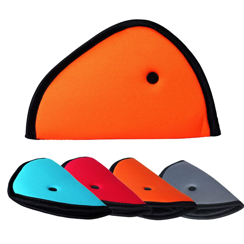 

Car seat Safety Belt Cover Sturdy Adjustable Triangle design Safety Seat BeltPad Clips Baby Child Protection Car-Styling Car Go