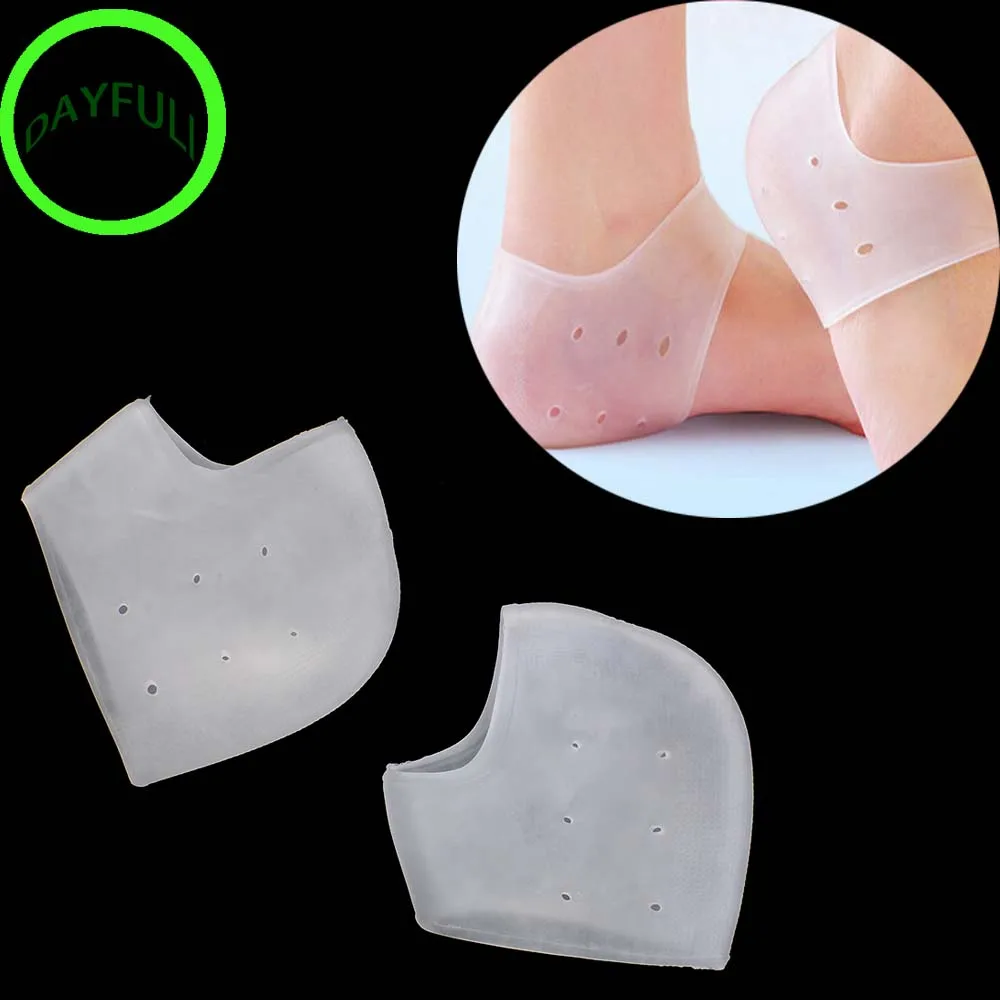 Silicone Gel Medical Grade Heel Foot Protectors Sleeve Pain Relief Cushion Padsin Foot Care