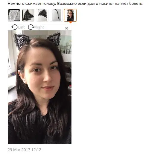 1PCS Black White Lace Headband For Women Girls Cat Ears Dance Party Hairbands Sexy Lady Fashion Hair Accessories ladies headband