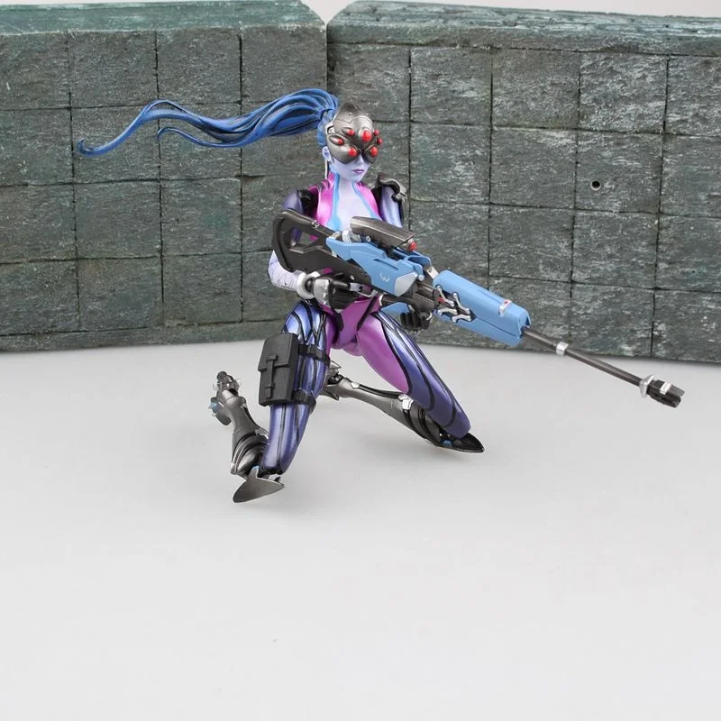 Аниме Фигурка Widowmaker Черная Лилия 7 &quot17 см OW Amelie Lacroix фигурка Коллекционная модель