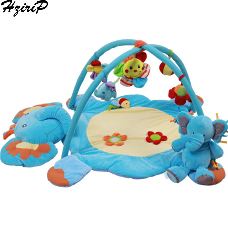 

HziriP BUpgraded Baby Gym Split Joint Carpet Canvas Sports Toys Educational Crawling Elephant Mat Gifts Hand-eye Coordination