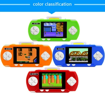 

M100A 3.2 inch color screen recharged handheld Doubles game console built-in 328 games support TV connection for NES FC game