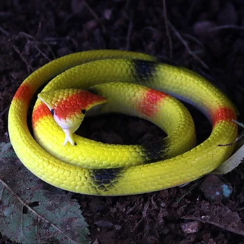 

Halloween Simulation Snake Animals Toy Prank Rubber Realistic Funny Random Color