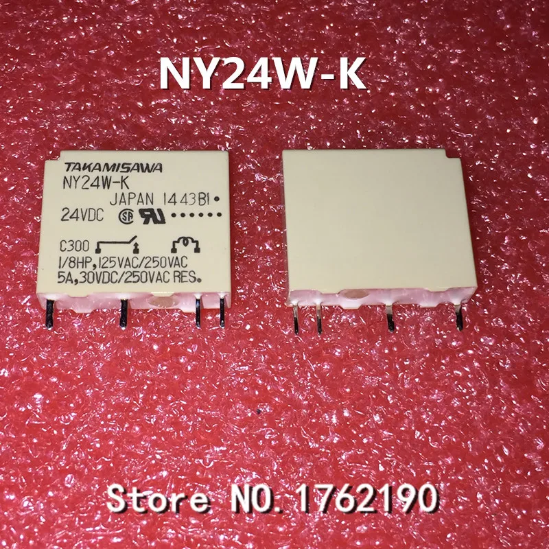 50 шт./лот NY24W-K 24VDC DIP-4 4 pin 5A реле | Электронные компоненты и принадлежности