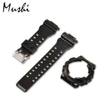 

Mushi Watchbands Watch Strap Watch Case Metal Buckle For Casio GA-110\GA-100\GA-120\GD-100\GD-110 g-shock Watch Accessories