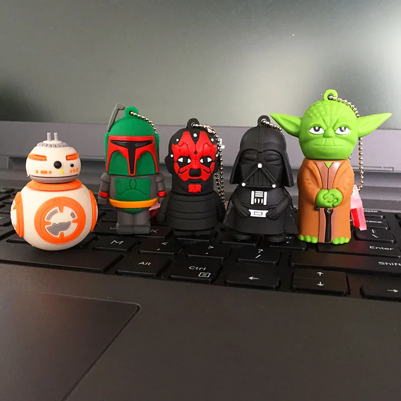 Clé USB 2.0 personnages Star wars