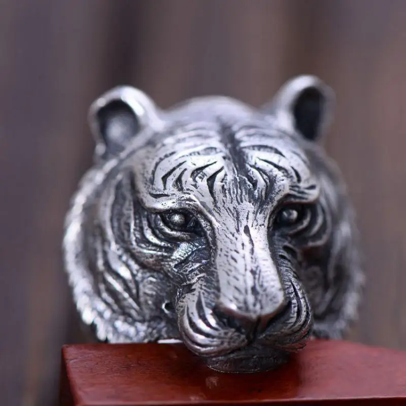 Aliexpress.com : Buy Real Solid 925 Sterling Silver Tiger