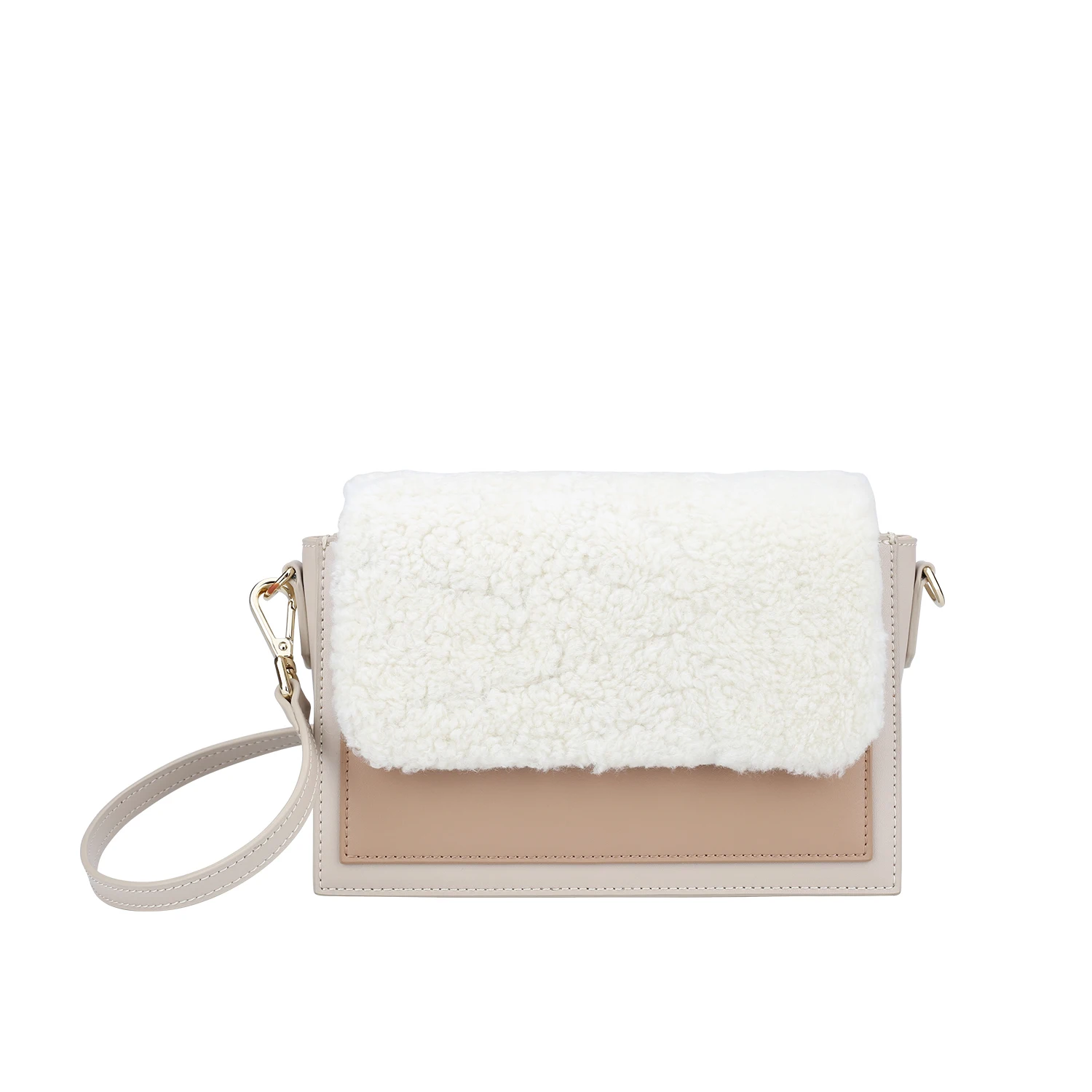 

Lamb Hair Spelling Color Small Square Beach Bag Woman Package New Pattern Fashion Single Shoulder Satchel Crossbody Bags Hot 19