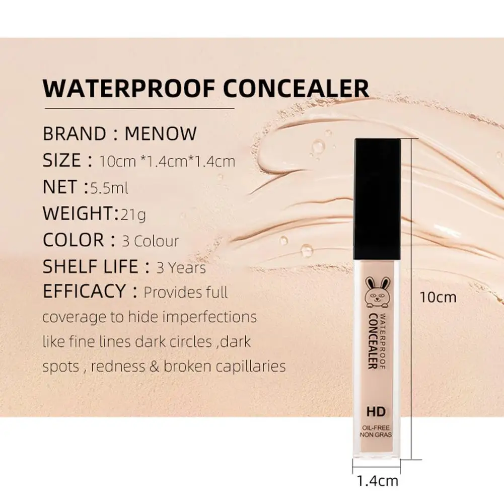 BellyLady Liquid Concealer Brighten Lasting Moisturing Oil Contron Natural Foundation Concealer