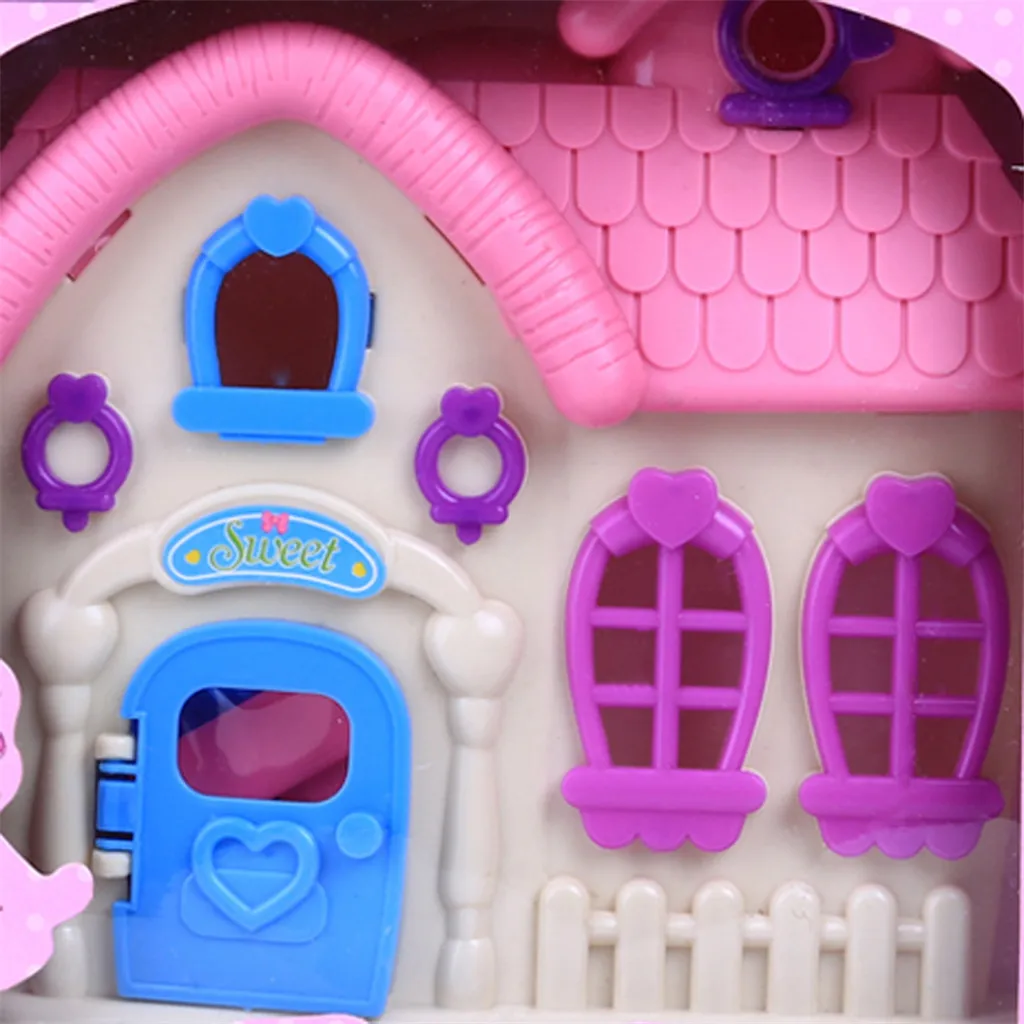 Kawaii забавные очаровательные ролевые игры принцесса Кукольный дом игрушка для детей для сюрприза куклы Развивающие игрушки для детей Подарки