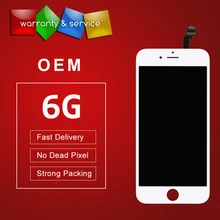 10pcs Grade OEM No Dead Pixel For iPhone 6 lcd Display With Touch Screen Digitizer replacement All Tested One By One