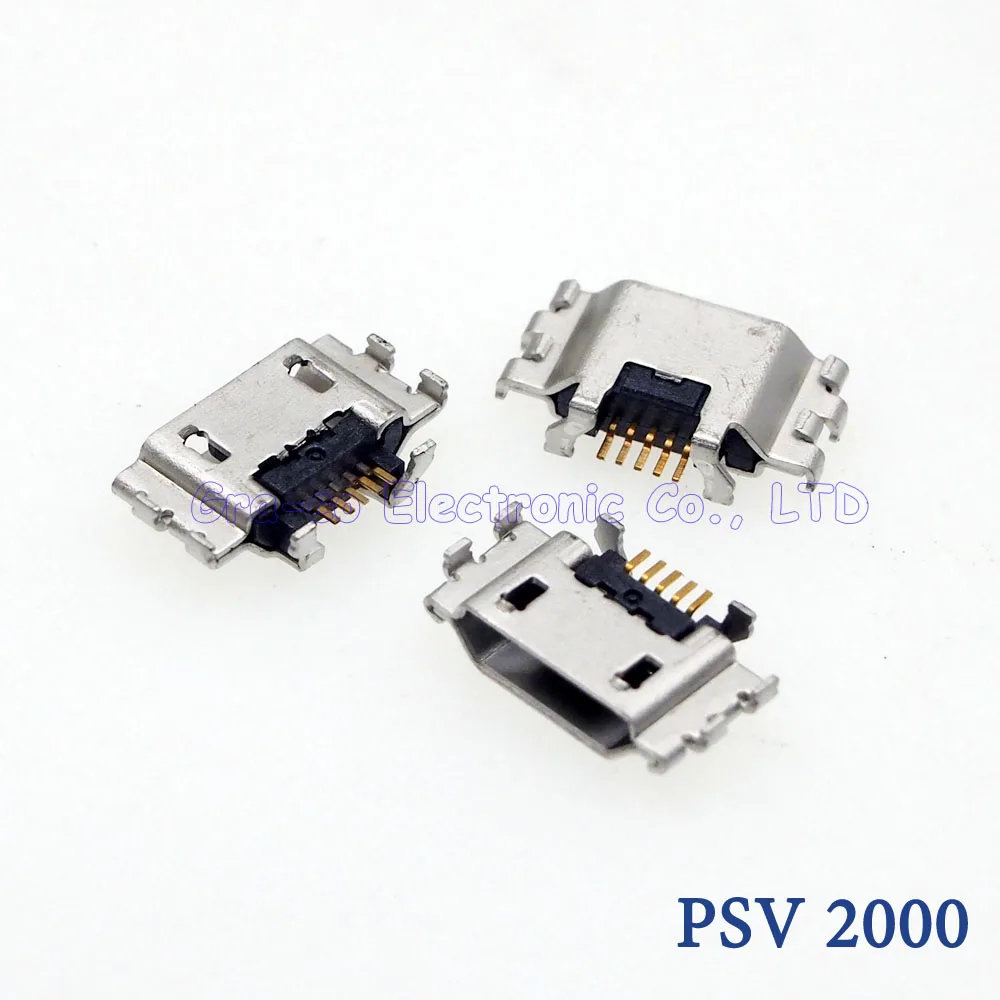 2pcs Original new Charging interface charging port socket For PS Vita PSV 2000 PSV2000in