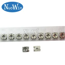 20 шт. 3*3 триммер Сопротивление потенциометра Trimpot SMD 3X3 Регулируемый переменный резистор 100 500 1K 2K 5K 10K 20K 50K 100K 1M Ом